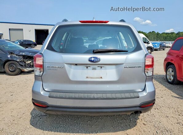 JF2SJABC6JH516015 2018 SUBARU FORESTER Silver Rear view