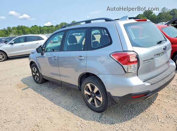 JF2SJABC6JH516015 2018 SUBARU FORESTER Silver Rear left