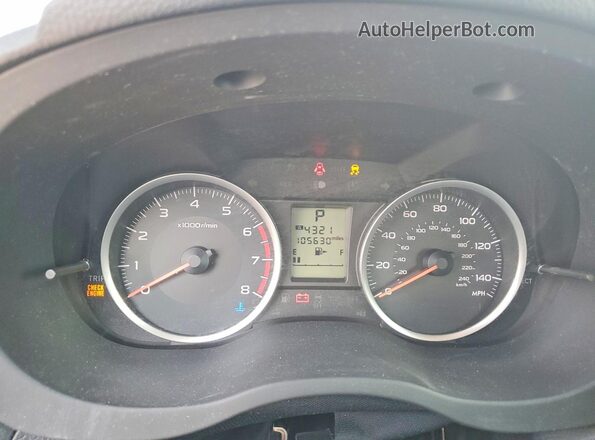 JF2SJABC6JH516015 2018 SUBARU FORESTER Silver Instrument cluster view