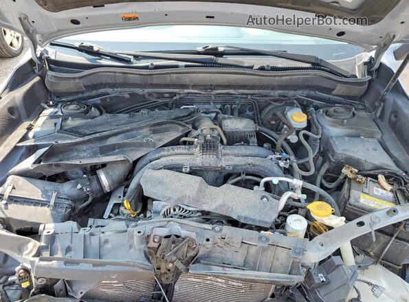 JF2SJABC6JH516015 2018 SUBARU FORESTER Silver Engine compartment view