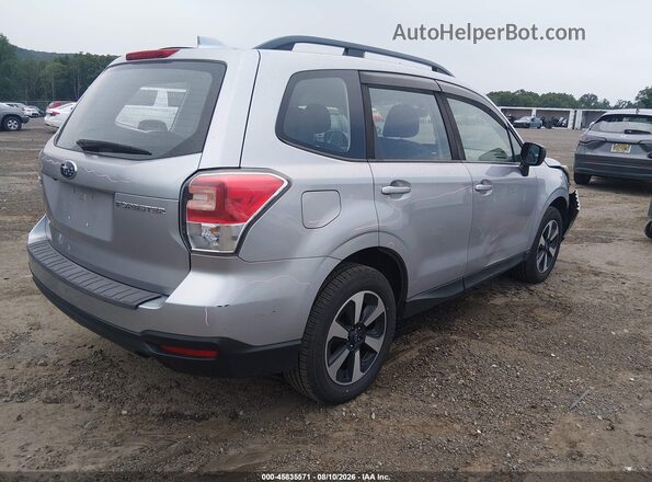 JF2SJABC6JH540329 2018 SUBARU FORESTER Silver Rear right