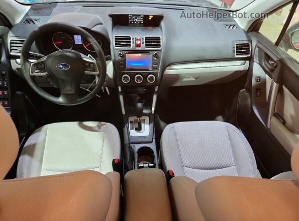 JF2SJABC7GH445139 2016 SUBARU FORESTER Бордовый Вид панели приборов