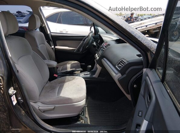 JF2SJABC7GH470400 2016 SUBARU FORESTER Gray Vista interior delantera