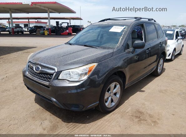 JF2SJABC7GH470400 2016 SUBARU FORESTER Gray Vista frontal