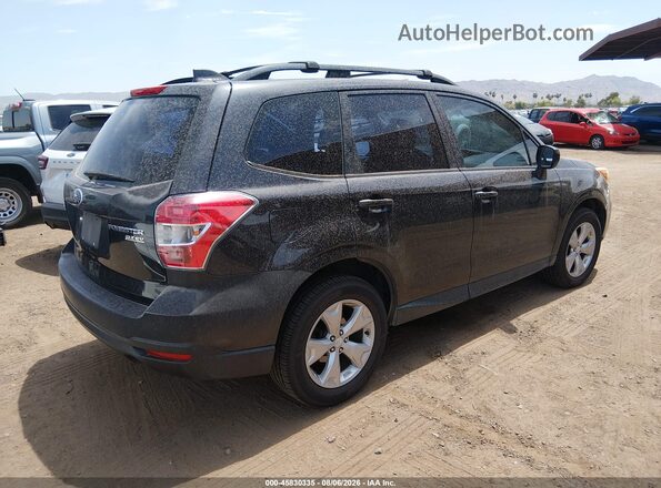 JF2SJABC7GH470400 2016 SUBARU FORESTER Gray Trasero derecho
