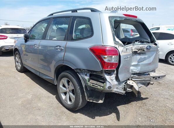JF2SJABC7GH479355 2016 SUBARU FORESTER Gray Задня ліва чверть