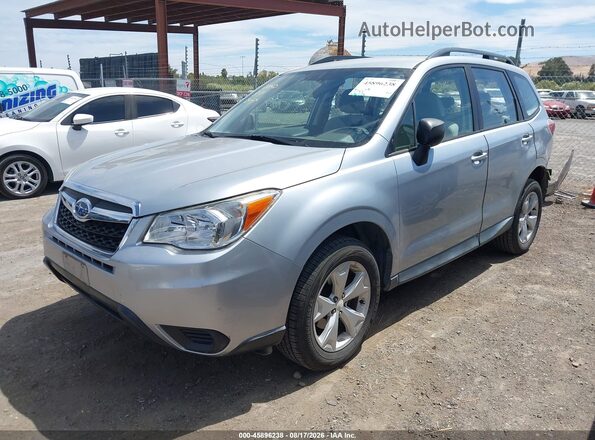JF2SJABC7GH479355 2016 SUBARU FORESTER Gray Передня ліва чверть