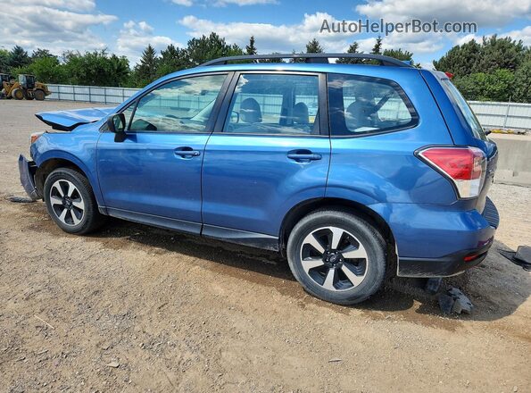 JF2SJABC7HH412305 2017 SUBARU FORESTER Blue Trasero izquierdo
