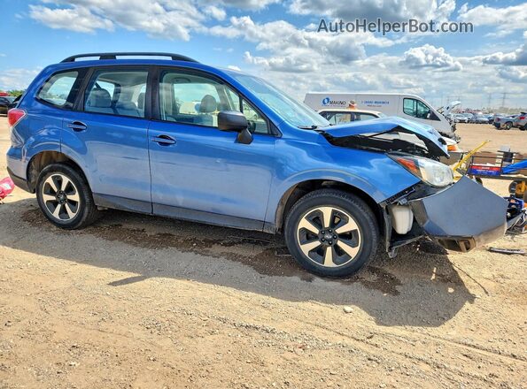 JF2SJABC7HH412305 2017 SUBARU FORESTER Blue Delantero derecho