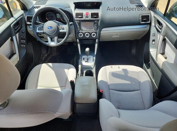 JF2SJABC7HH412305 2017 SUBARU FORESTER Blue Vista del salpicadero