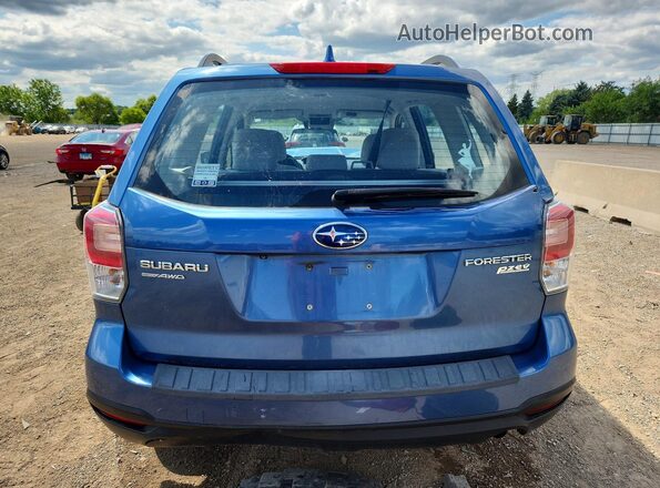 JF2SJABC7HH412305 2017 SUBARU FORESTER Blue Vista trasera