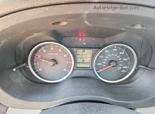 JF2SJABC7HH412305 2017 SUBARU FORESTER Blue Vista del cuadro de instrumentos