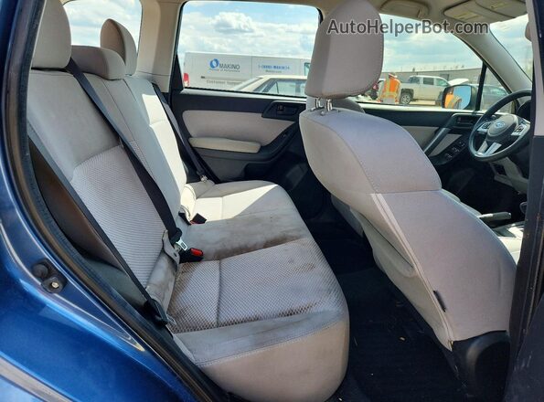 JF2SJABC7HH412305 2017 SUBARU FORESTER Blue Vista de los asientos traseros