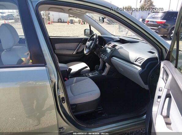 JF2SJABC7HH475663 2017 SUBARU FORESTER Green Սալոնի դիմացի տեսք
