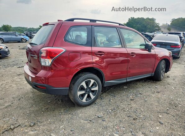 JF2SJABC7HH550409 2017 SUBARU FORESTER Burgundy Հետևի աջ