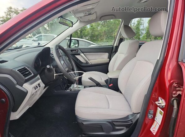 JF2SJABC7HH550409 2017 SUBARU FORESTER Burgundy Սալոնի դիմացի տեսք