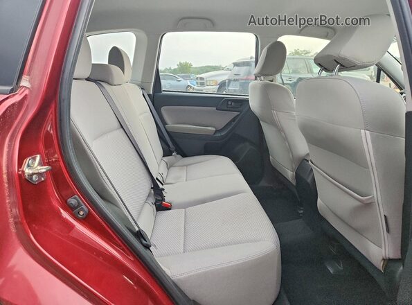 JF2SJABC7HH550409 2017 SUBARU FORESTER Burgundy Սալոնի հետևի տեսք