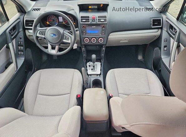 JF2SJABC7HH550409 2017 SUBARU FORESTER Burgundy Առջևի վահանակի տեսք