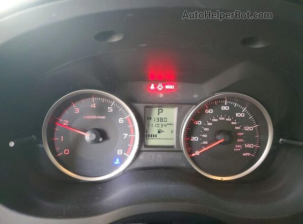 JF2SJABC7HH593163 2017 SUBARU FORESTER Серебряный Вид щитка приборов