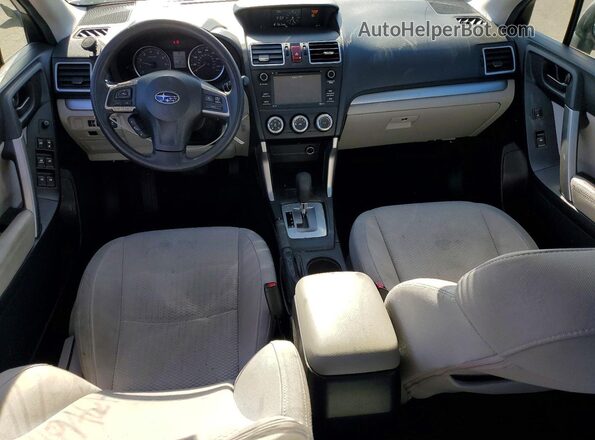 JF2SJABC8GH442542 2016 SUBARU FORESTER White Вид панелі приладів