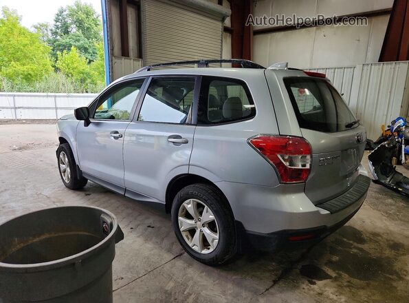 JF2SJABC8GH467182 2016 SUBARU FORESTER Silver Rear left
