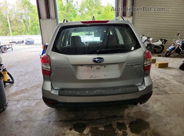 JF2SJABC8GH467182 2016 SUBARU FORESTER Silver Rear view