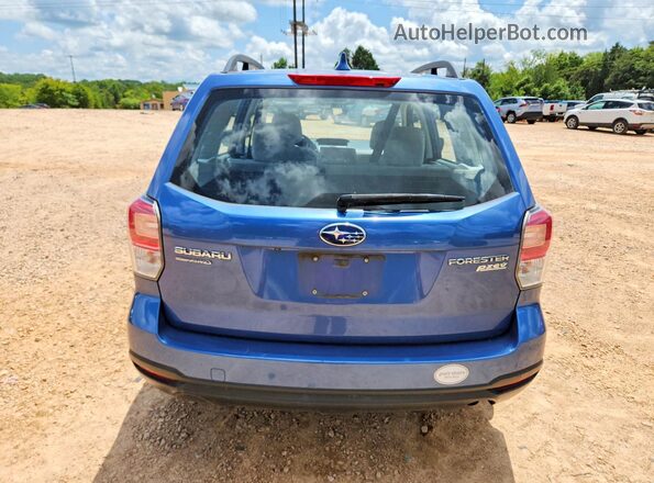 JF2SJABC8HH465613 2017 SUBARU FORESTER Blue Widok z tyłu