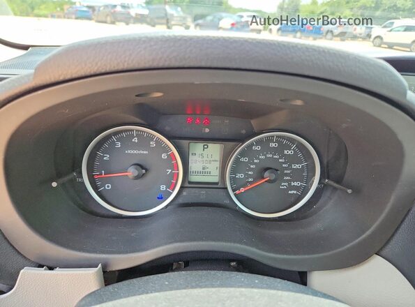 JF2SJABC8HH465613 2017 SUBARU FORESTER Blue Widok zestawu wskaźników