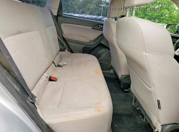 JF2SJABC8HH540780 2017 SUBARU FORESTER Silver Սալոնի հետևի տեսք