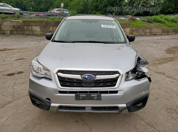 JF2SJABC8HH540780 2017 SUBARU FORESTER Silver Դիմացի տեսք