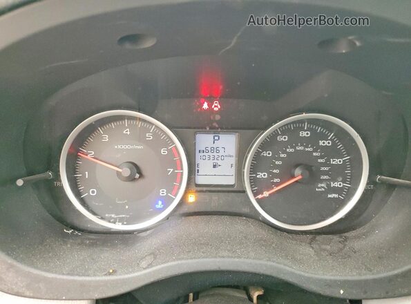 JF2SJABC8HH540780 2017 SUBARU FORESTER Silver Սարքավորումների վահանակի տեսք