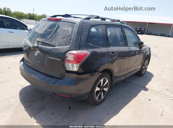 JF2SJABC8JH455783 2018 SUBARU FORESTER Black Հետևի աջ