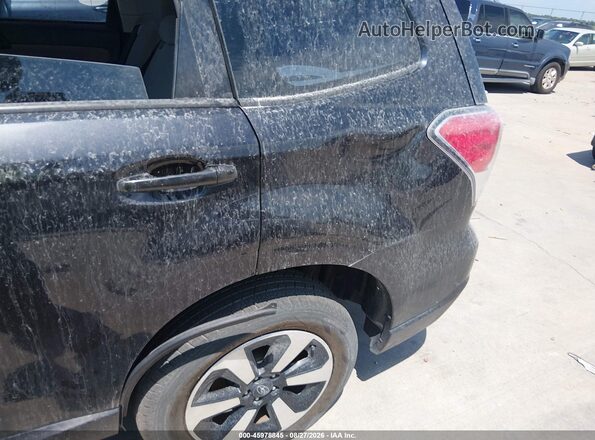 JF2SJABC8JH455783 2018 SUBARU FORESTER Black Դիմացի տեսք