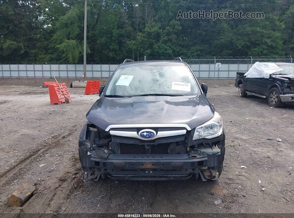JF2SJABC9GH421277 2016 SUBARU FORESTER Серый Вид спереди