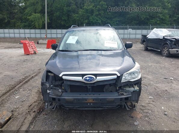 JF2SJABC9GH421277 2016 SUBARU FORESTER Серый Вид задней части салона
