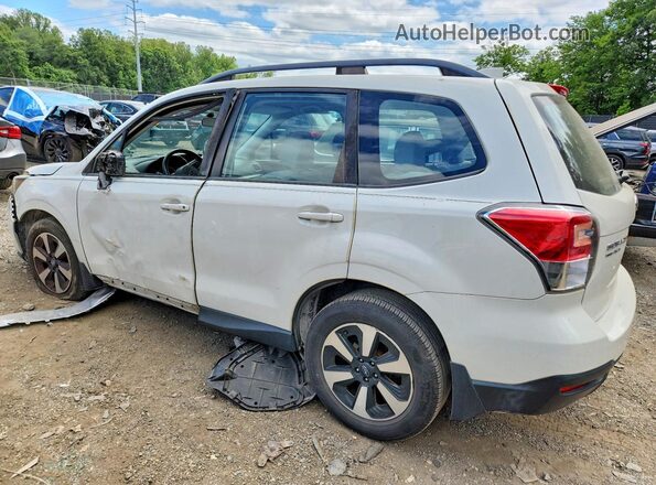 JF2SJABC9HH485661 2017 SUBARU FORESTER White Հետևի ձախ