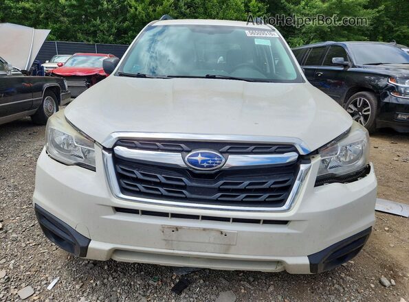 JF2SJABC9HH485661 2017 SUBARU FORESTER White Դիմացի տեսք