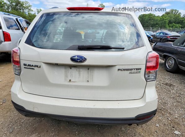 JF2SJABC9HH485661 2017 SUBARU FORESTER White Հետևի տեսք