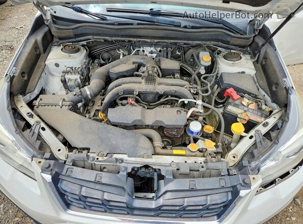 JF2SJABC9HH485661 2017 SUBARU FORESTER White Շարժիչի բաժամունքի տեսք