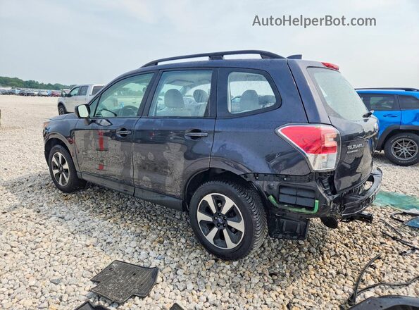 JF2SJABC9HH593052 2017 SUBARU FORESTER Charcoal უკანა მარცხენა