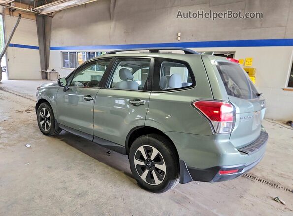 JF2SJABC9JH458174 2018 SUBARU FORESTER Green Задня ліва чверть