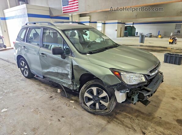 JF2SJABC9JH458174 2018 SUBARU FORESTER Green Передня права чверть