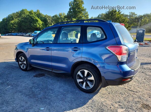 JF2SJABC9JH587256 2018 SUBARU FORESTER Blue წინა მარჯვენა