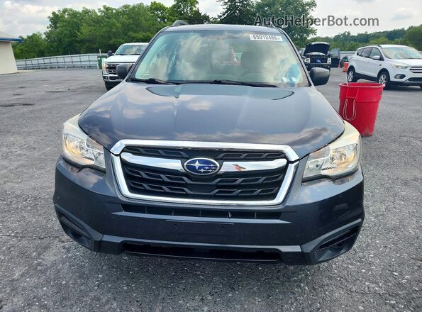 JF2SJABCXHH505691 2017 SUBARU FORESTER Charcoal წინა ხედი