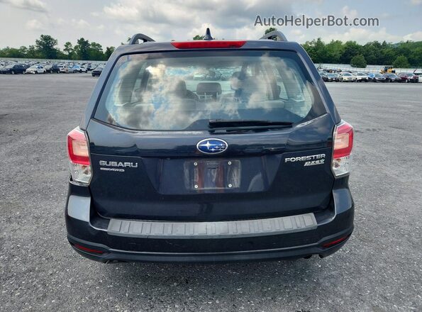 JF2SJABCXHH505691 2017 SUBARU FORESTER Charcoal უკანა ხედი