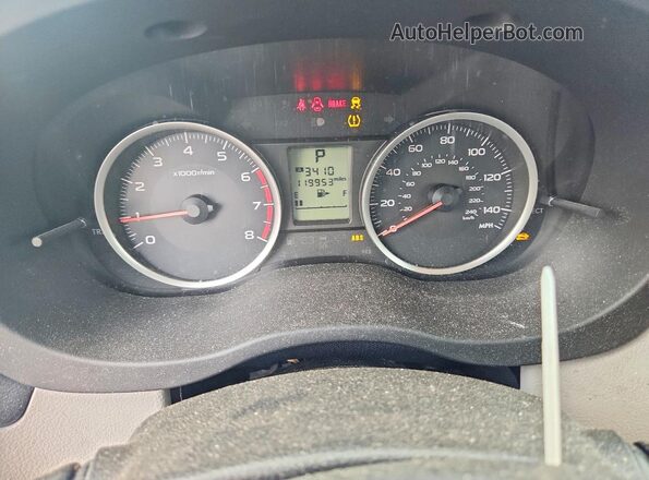JF2SJABCXHH505691 2017 SUBARU FORESTER Charcoal ხელსაწყოთა პანელის ხედი