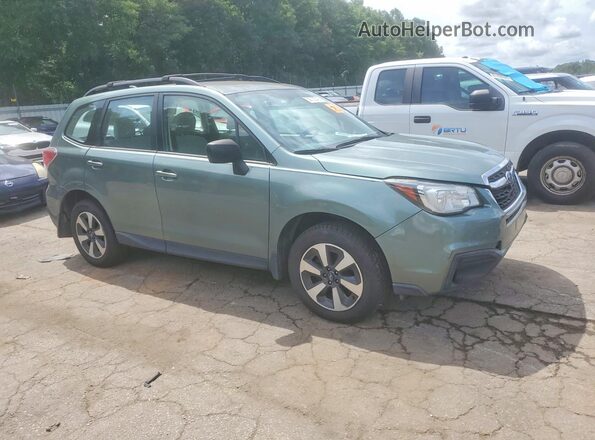 JF2SJABCXHH561520 2017 SUBARU FORESTER Green Front right