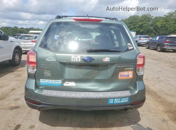 JF2SJABCXHH561520 2017 SUBARU FORESTER Green Rear view