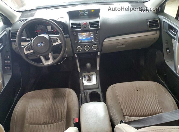 JF2SJABCXJH422025 2018 SUBARU FORESTER Синий Вид панели приборов