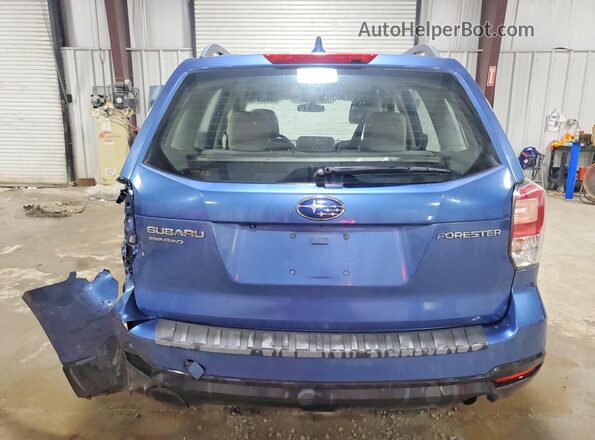JF2SJABCXJH422025 2018 SUBARU FORESTER Синий Вид сзади